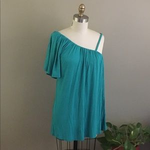 NWOT”June K” Top w/Short Sleeve &Braid Strap